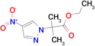 2-Methyl-2-(4-nitro-pyrazol-1-yl)-propionic acid ethyl ester