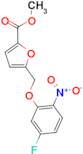 5-(5-Fluoro-2-nitro-phenoxymethyl)-furan-2-carboxylic acid methyl ester