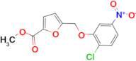 5-(2-Chloro-5-nitro-phenoxymethyl)-furan-2-carboxylic acid methyl ester