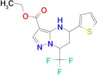 5-Thiophen-2-yl-7-trifluoromethyl-4,5,6,7-tetrahydro-pyrazolo[1,5- a ]pyrimidine-3-carboxylic acid…