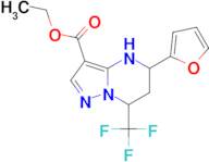 5-Furan-2-yl-7-trifluoromethyl-4,5,6,7-tetrahydro-pyrazolo[1,5- a ]pyrimidine-3-carboxylic acid ...