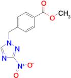 4-(3-Nitro-[1,2,4]triazol-1-ylmethyl)-benzoic acid methyl ester