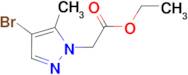 (4-Bromo-5-methyl-pyrazol-1-yl)-acetic acid ethylester