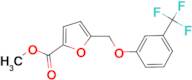 5-(3-Trifluoromethyl-phenoxymethyl)-furan-2-carboxylic acid methyl ester