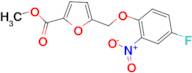 5-(4-Fluoro-2-nitro-phenoxymethyl)-furan-2-carboxylic acid methyl ester