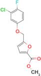 5-(3-Chloro-4-fluoro-phenoxymethyl)-furan-2-carboxylic acid methyl ester