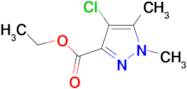 4-Chloro-1,5-dimethyl-1 H -pyrazole-3-carboxylic acid ethyl ester