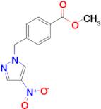 4-(4-Nitro-pyrazol-1-ylmethyl)-benzoic acid methyl ester