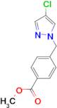 4-(4-Chloro-pyrazol-1-ylmethyl)-benzoic acid methyl ester