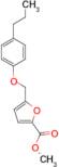 5-(4-Propyl-phenoxymethyl)-furan-2-carboxylic acid methyl ester