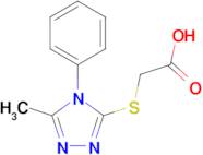 (5-Methyl-4-phenyl-4 H -[1,2,4]triazol-3-ylsulfanyl)-acetic acid