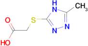 (5-Methyl-4 H -[1,2,4]triazol-3-ylsulfanyl)-acetic acid