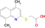 (4,8-Dimethyl-quinolin-2-ylsulfanyl)-acetic acid