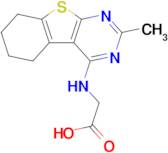 (2-Methyl-5,6,7,8-tetrahydro-benzo[4,5]thieno[2,3- d ]pyrimidin-4-ylamino)-acetic acid