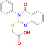 (4-Oxo-3-phenyl-3,4-dihydro-quinazolin-2-ylsulfanyl)-acetic acid