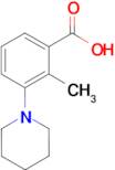 2-Methyl-3-piperidin-1-yl-benzoic acid