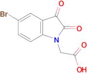 (5-Bromo-2,3-dioxo-2,3-dihydro-indol-1-yl)-acetic acid