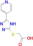 (5-Pyridin-4-yl-4 H -[1,2,4]triazol-3-ylsulfanyl)-acetic acid