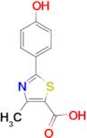 2-(4-Hydroxy-phenyl)-4-methyl-thiazole-5-carboxylic acid