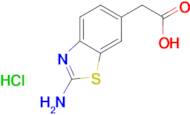 (2-Amino-benzothiazol-6-yl)-acetic acid; hydrochloride