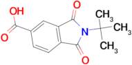2- tert -Butyl-1,3-dioxo-2,3-dihydro-1H -isoindole-5-carboxylic acid