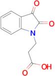 3-(2,3-Dioxo-2,3-dihydro-indol-1-yl)-propionic acid