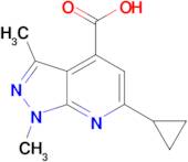 6-Cyclopropyl-1,3-dimethyl-1 H -pyrazolo[3,4- b ]pyridine-4-carboxylic acid