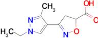 3-(1-Ethyl-3-methyl-1 H -pyrazol-4-yl)-4,5-dihydro-isoxazole-5-carboxylic acid