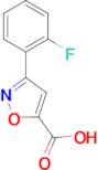 3-(2-Fluoro-phenyl)-isoxazole-5-carboxylic acid