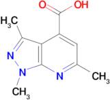 1,3,6-Trimethyl-1 H -pyrazolo[3,4- b ]pyridine-4-carboxylic acid