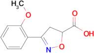 3-(2-Methoxy-phenyl)-4,5-dihydro-isoxazole-5-carboxylic acid