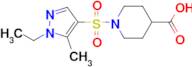 1-(1-Ethyl-5-methyl-1 H -pyrazole-4-sulfonyl)-piperidine-4-carboxylic acid