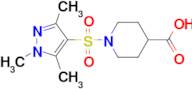 1-(1,3,5-Trimethyl-1 H -pyrazole-4-sulfonyl)-piperidine-4-carboxylic acid