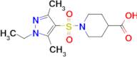 1-(1-Ethyl-3,5-dimethyl-1 H -pyrazole-4-sulfonyl)-piperidine-4-carboxylic acid