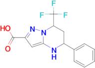 5-Phenyl-7-trifluoromethyl-4,5,6,7-tetrahydro-pyrazolo[1,5- a ]pyrimidine-2-carboxylic acid