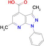 3,6-Dimethyl-1-phenyl-1 H -pyrazolo[3,4- b ]pyridine-4-carboxylic acid