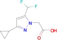 (3-Cyclopropyl-5-difluoromethyl-pyrazol-1-yl)-acetic acid