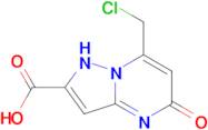 7-Chloromethyl-5-oxo-4,5-dihydro-pyrazolo[1,5- a ]pyrimidine-2-carboxylic acid