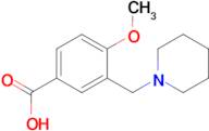 4-Methoxy-3-piperidin-1-ylmethyl-benzoic acid