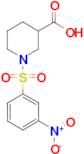 1-(3-Nitro-benzenesulfonyl)-piperidine-3-carboxylic acid
