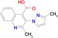 2-Methyl-3-(3-methyl-pyrazol-1-yl)-quinoline-4-carboxylic acid