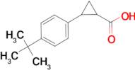 2-(4- tert -Butyl-phenyl)-cyclopropanecarboxylic acid
