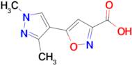 5-(1,3-Dimethyl-1 H -pyrazol-4-yl)-isoxazole-3-carboxylic acid