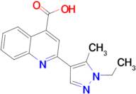 2-(1-Ethyl-5-methyl-1 H -pyrazol-4-yl)-quinoline-4-carboxylic acid