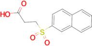 3-(Naphthalene-2-sulfonyl)-propionic acid