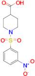 1-(3-Nitro-benzenesulfonyl)-piperidine-4-carboxylic acid