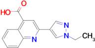 2-(1-Ethyl-1 H -pyrazol-4-yl)-quinoline-4-carboxylic acid