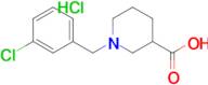 1-(3-Chloro-benzyl)-piperidine-3-carboxylic acid;hydrochloride