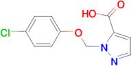 2-(4-Chloro-phenoxymethyl)-2 H -pyrazole-3-carboxylic acid