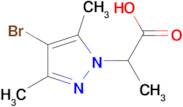 2-(4-Bromo-3,5-dimethyl-pyrazol-1-yl)-propionic acid